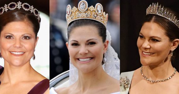 Las coronas de la princesa Victoria de Suecia