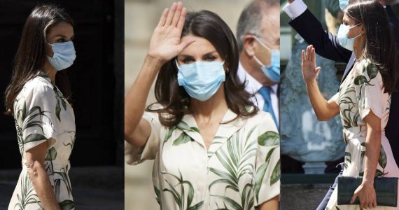 Letizia Ortiz y su look más veraniego