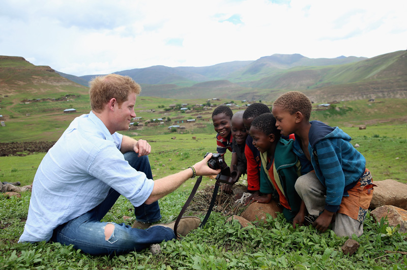 Harry en Lesotho
