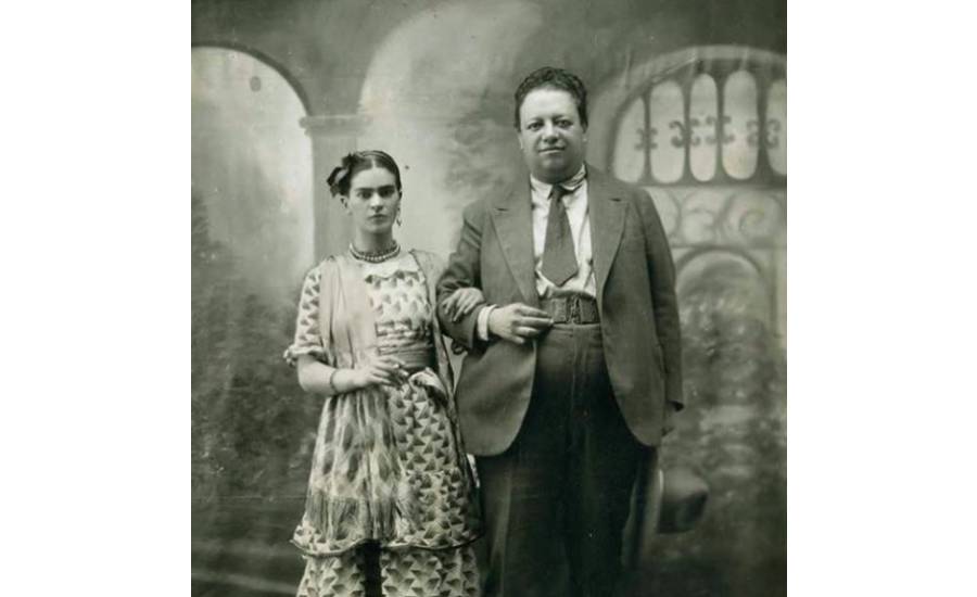 Diego Rivera y Frida Kahlo