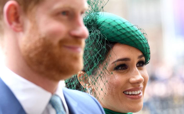 Postal Navideña de Meghan Marlkle y el príncipe Harry