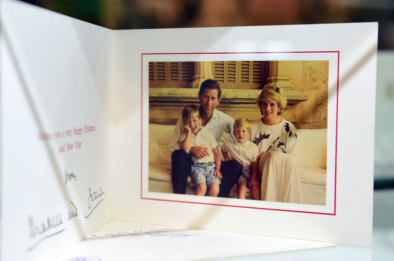 postales navideñas de la familia real
