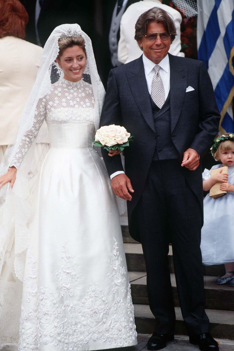 Princess Marie-Chantel of Greece and Her Father Robert Miller