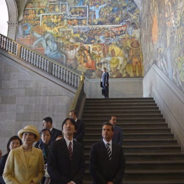 Visitas de la realeza a México Príncipes de Japón