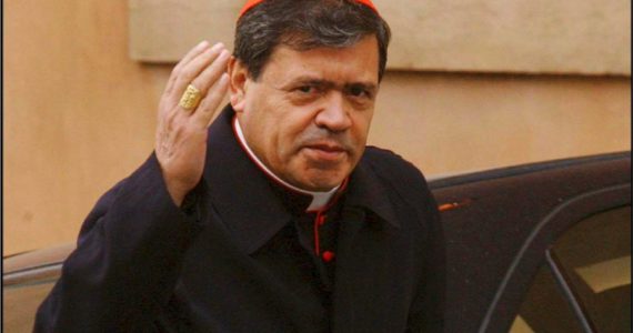 Cardenal Norberto Rivera enfermo covid covid19