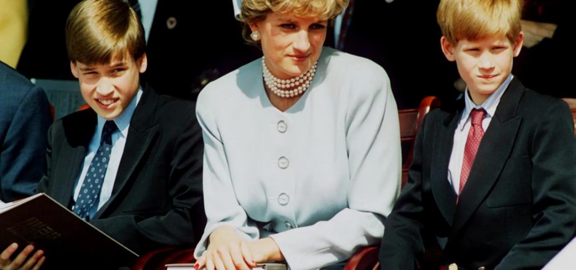 princesa diana y sus hijos