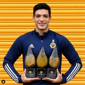 Raúl Jiménez en los Wolves