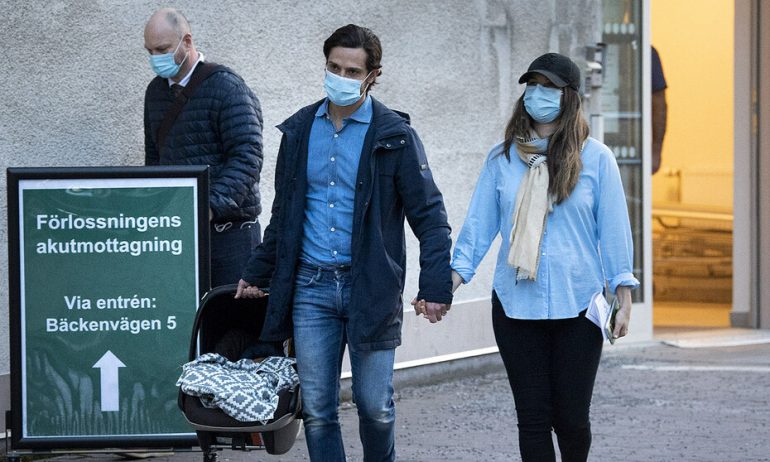 Carlos Felipe y Sofía de Suecia hijo nuevo