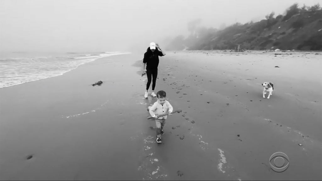 Fotos de Archie Hijo de Meghan y Harry en la playa