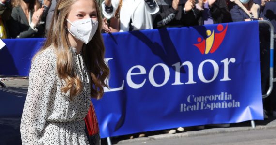 princesa leonor evento