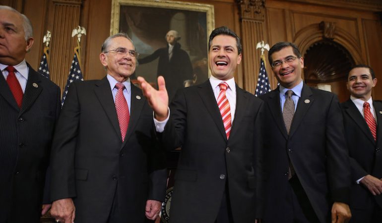 Enrique Peña Nieto en boda de república dominicana presidente