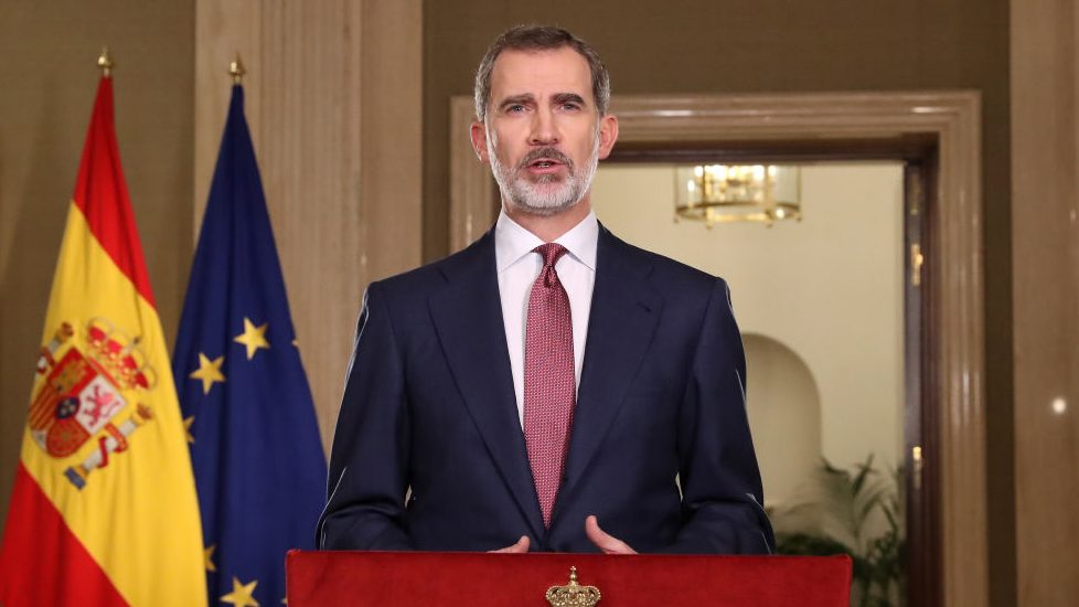 El rey Felipe VI da positivo a coronavirus y cancela su agenda por siete días