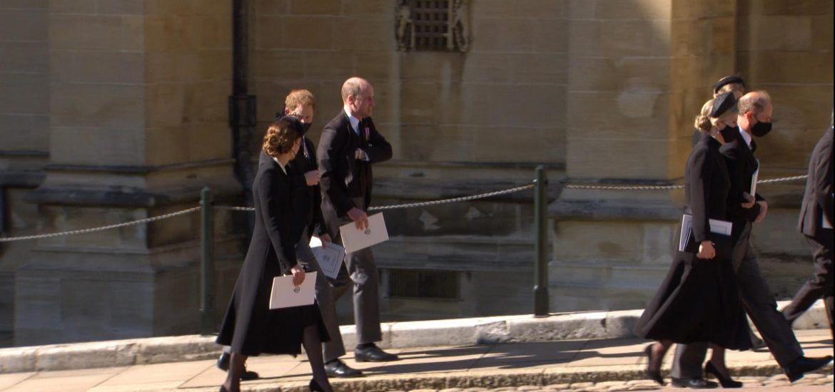 Funeral Felipe de Edimburgo Hermanos William Harry