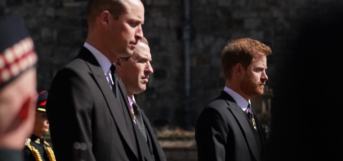 Funeral Felipe de Edimburgo William y Harry