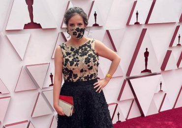 Mexicana nominada Oscar 2021 Michelle Coutollenc red carpet
