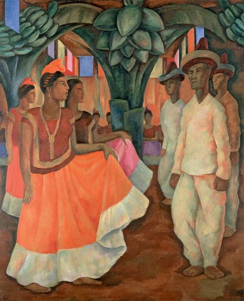 Obras de arte mexicanas más caras baile de tehuantepec
