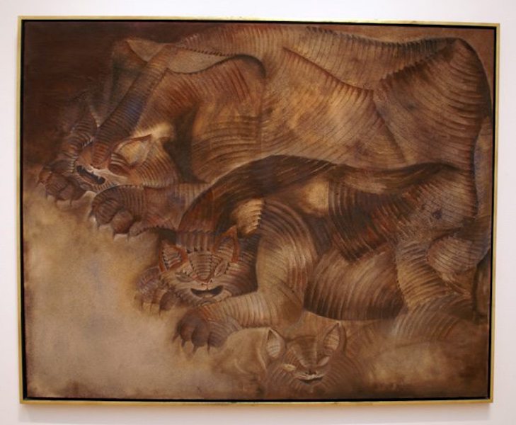 Obras de arte mexicanas más caras gatos con pesadilla