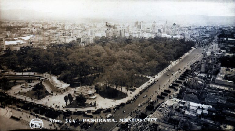 Vista aérea de Alameda Central