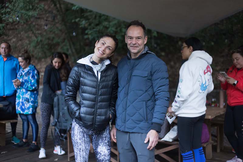 Fin de semana de reconexión en Valle de Bravo Lety y Waldemar Franco