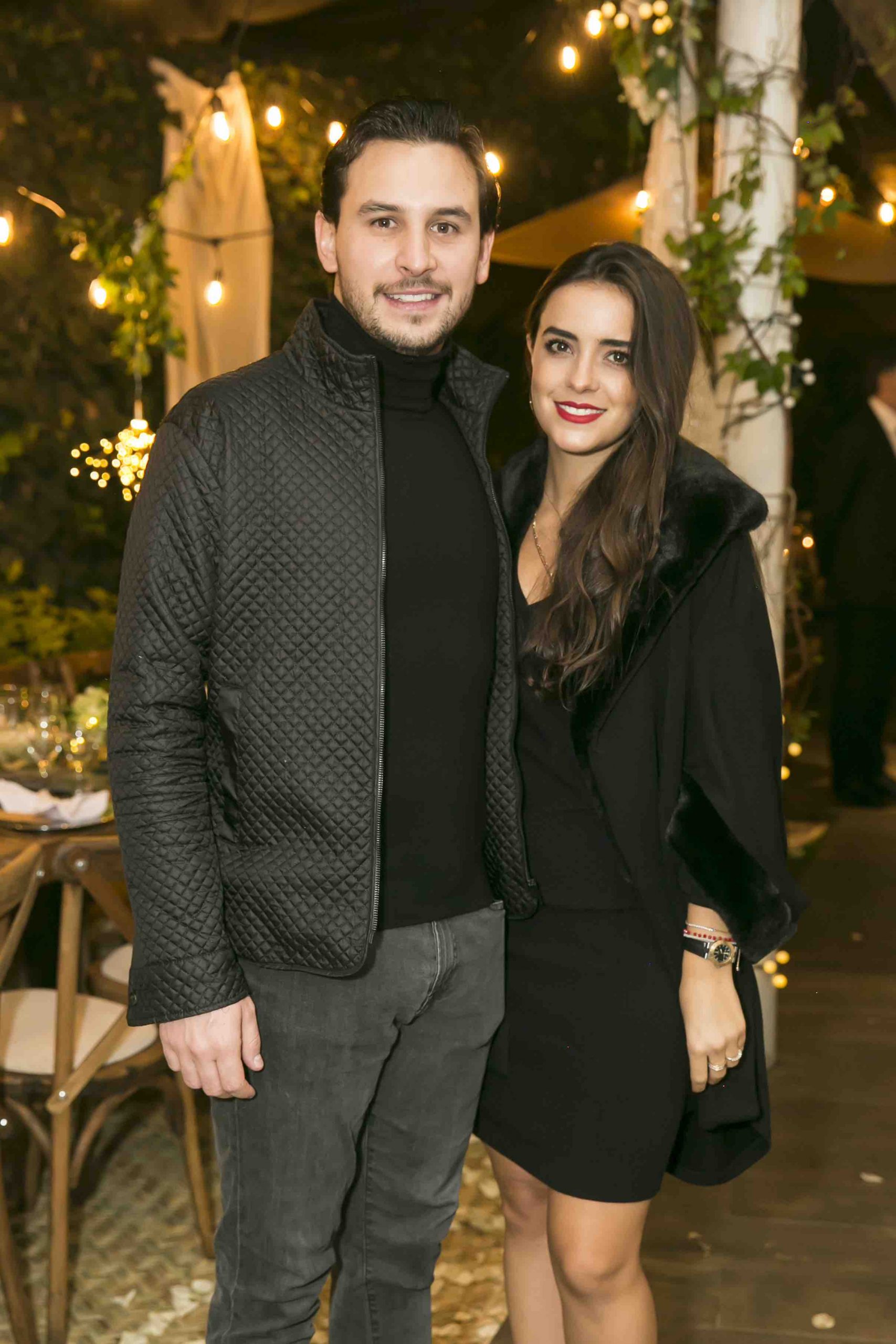 Javier Velasco y Andrea Iza