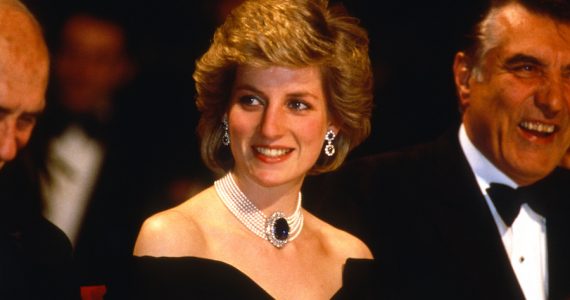 Joyería zafiros princesa diana choker en los 80