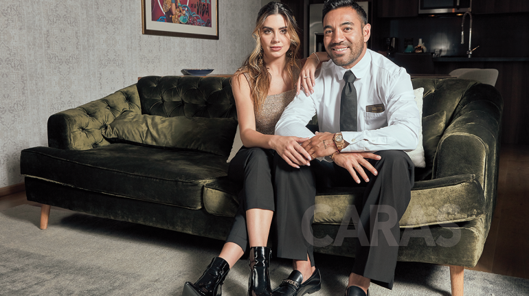 Kristel y Marco Fabián