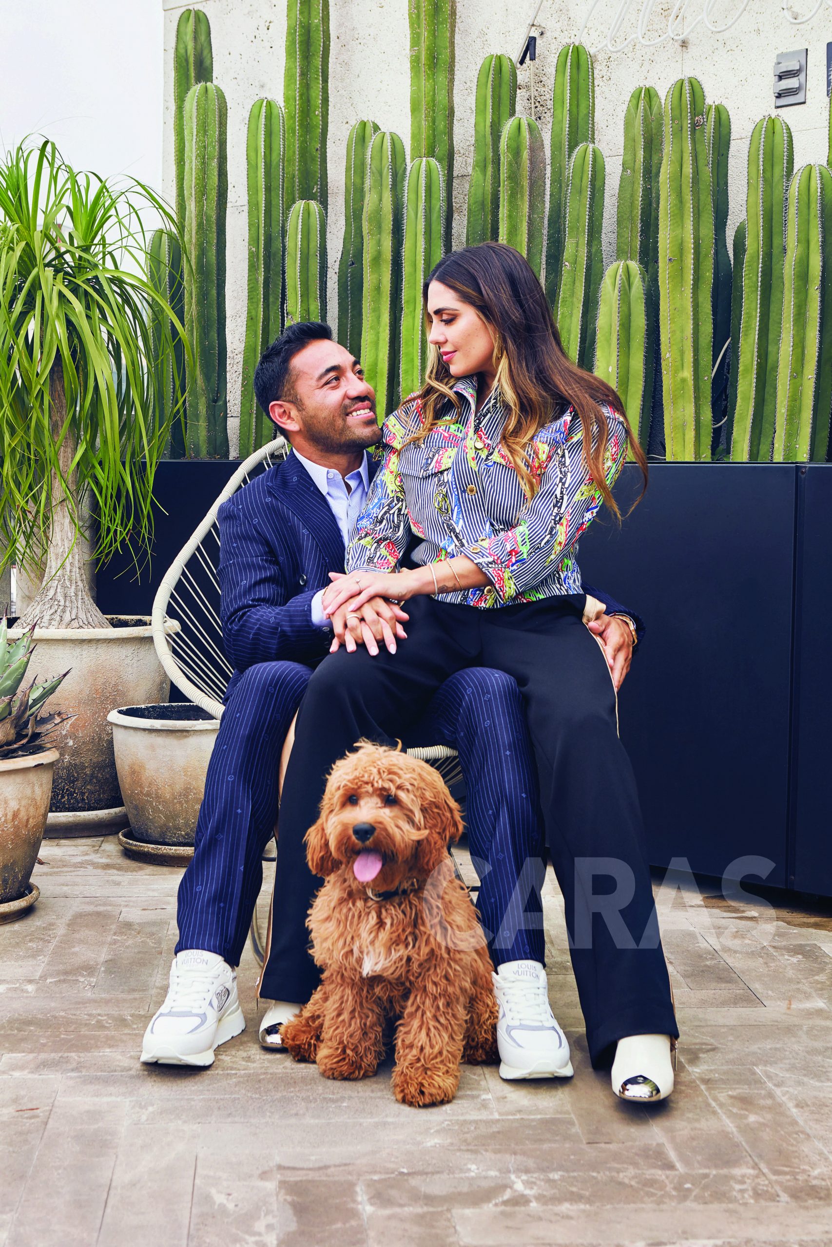 Kristel y Marco Fabián
