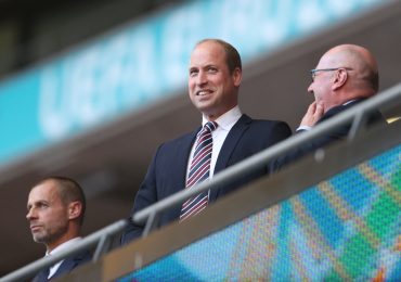 príncipe William festeja el pase de Inglaterra