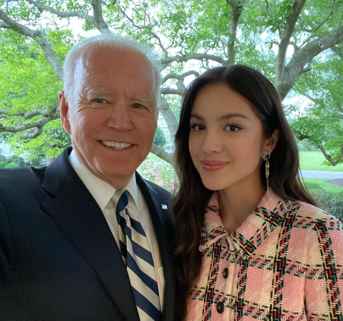 Olivia Rodrigo en la Casa Blanca