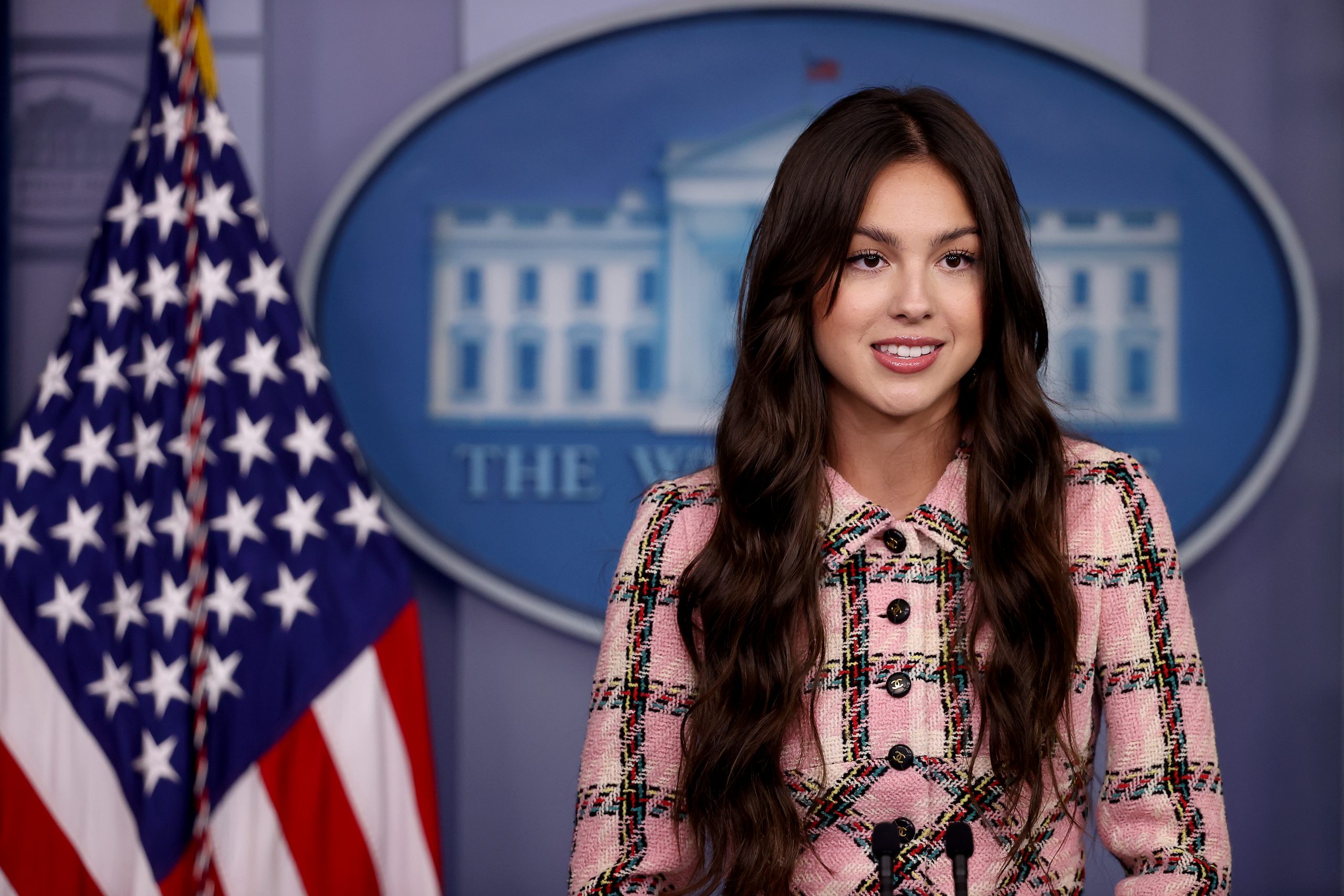 Olivia Rodrigo en la Casa Blanca