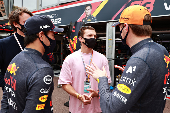 Tom Holland en la f1