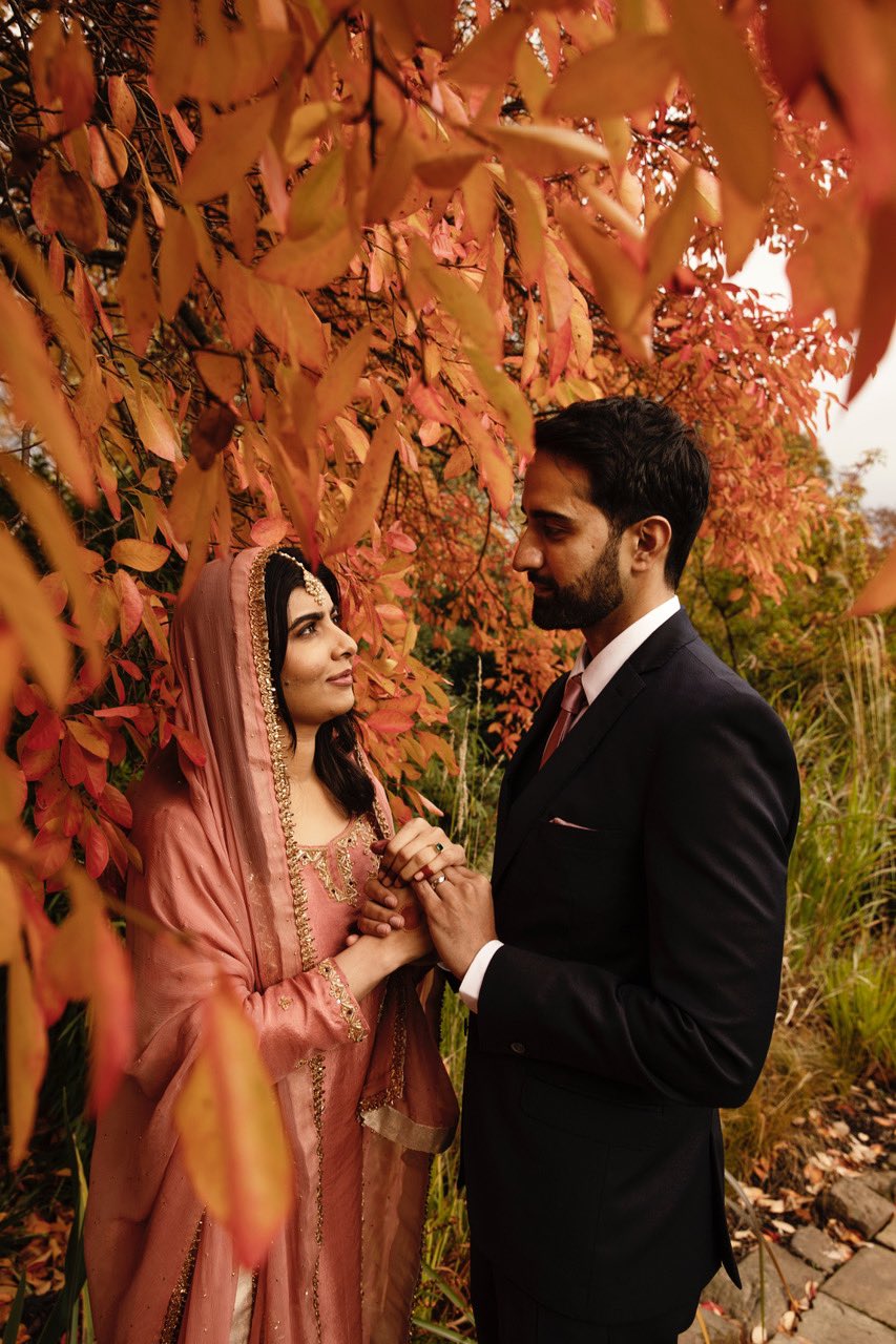 malala y su esposo