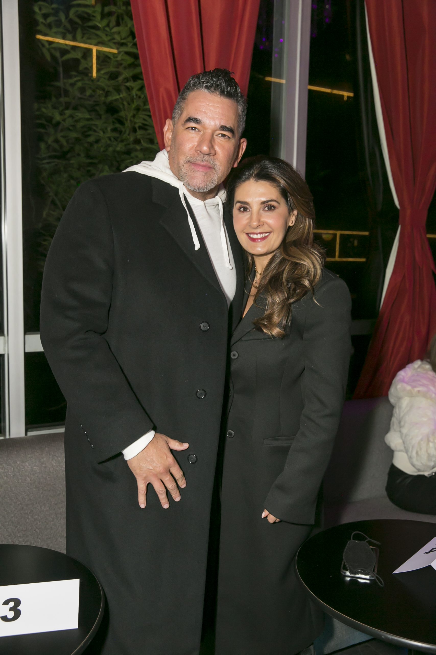 Eduardo Santamarina y Mayrín Villanueva