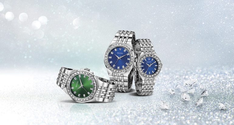Bulova, lujo y sofisticación en una nueva gama de relojes con cristales para mujer