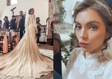 Sofía Castro usó la tiara con la que se casó su mamá Angélica Rivera