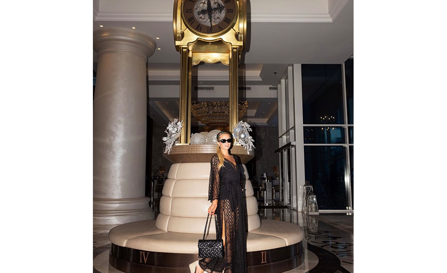 La socialité compartió las fotografías de su viaje en el que se muestra de lo más contenta y enamorada.