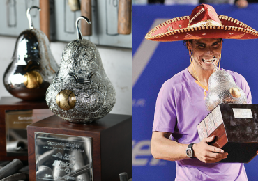 Artesanos mexicanos crean el icónico trofeo del Abierto de Tenis