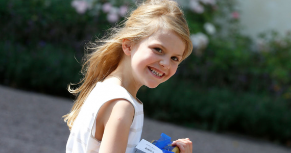 Estelle de Suecia, la princesa más sonriente cumplió 10 años