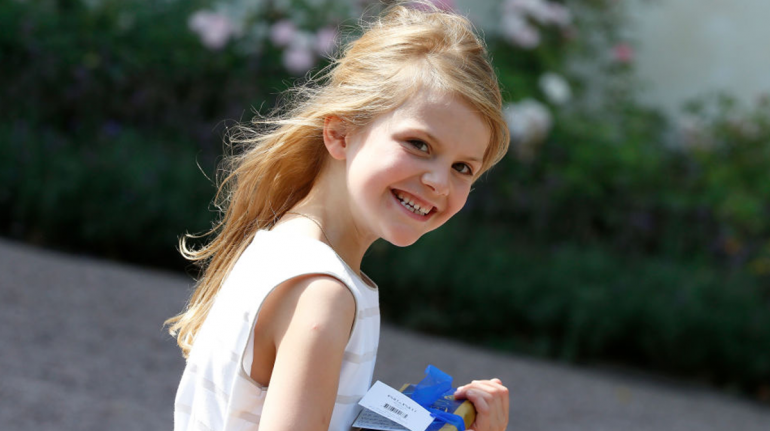 Estelle de Suecia, la princesa más sonriente cumplió 10 años