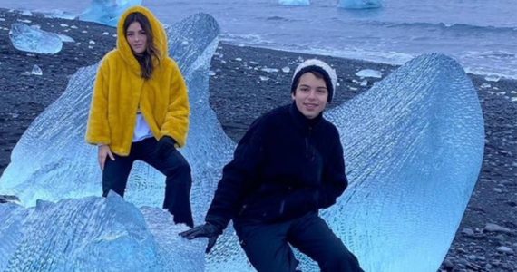 (FOTOS) Las divertidas vacaciones de Grettell Valdez en Islandia