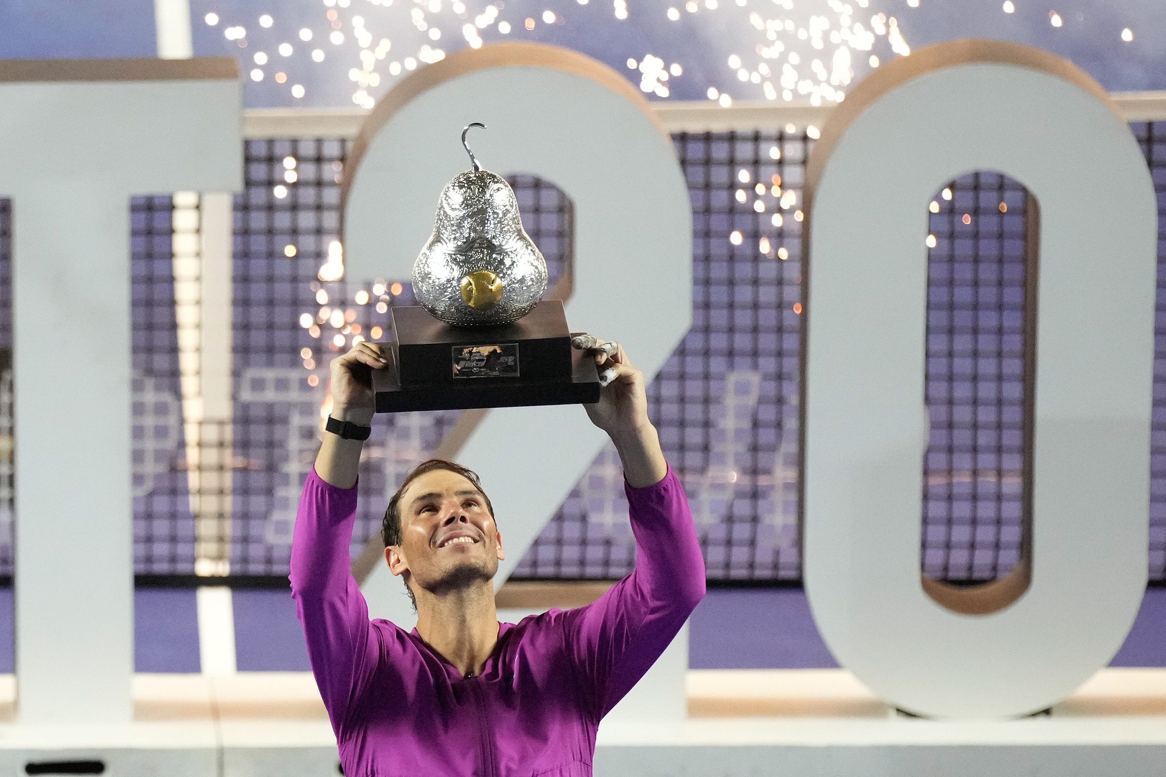 Rafa Nadal se coronó como el campeón del Abierto Mexicano de Tenis por cuarta vez