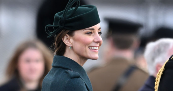 Lo que hay detrás del abrigo verde que usó Kate Middleton en una celebración