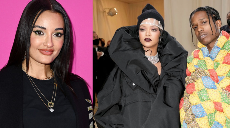 Amina Muaddi niega rumores de infidelidad de A$AP Rocky a Rihanna