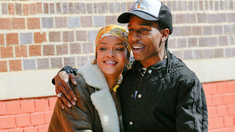 Amina Muaddi niega rumores de infidelidad de A$AP Rocky a Rihanna