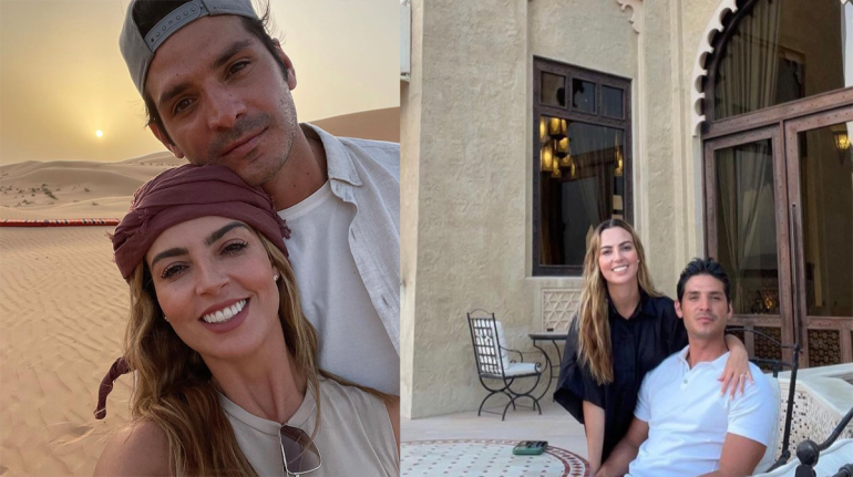 Mariana Torres y su esposo disfrutan de su luna de miel en los Emiratos Árabes