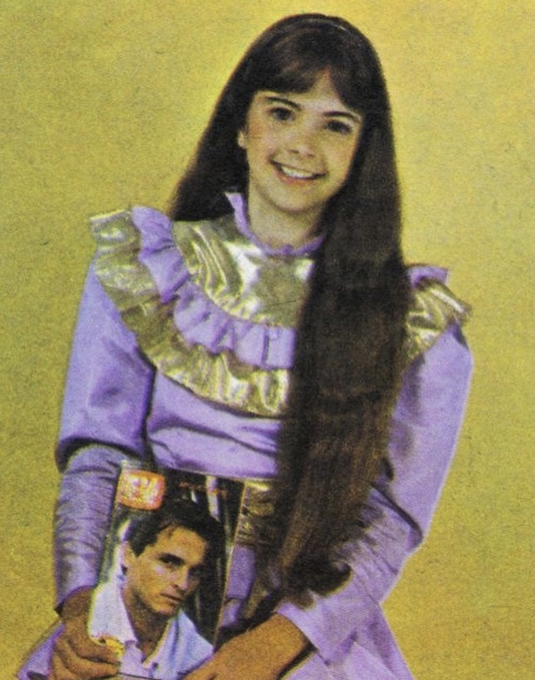 Así lucía Lucero cuando era niña