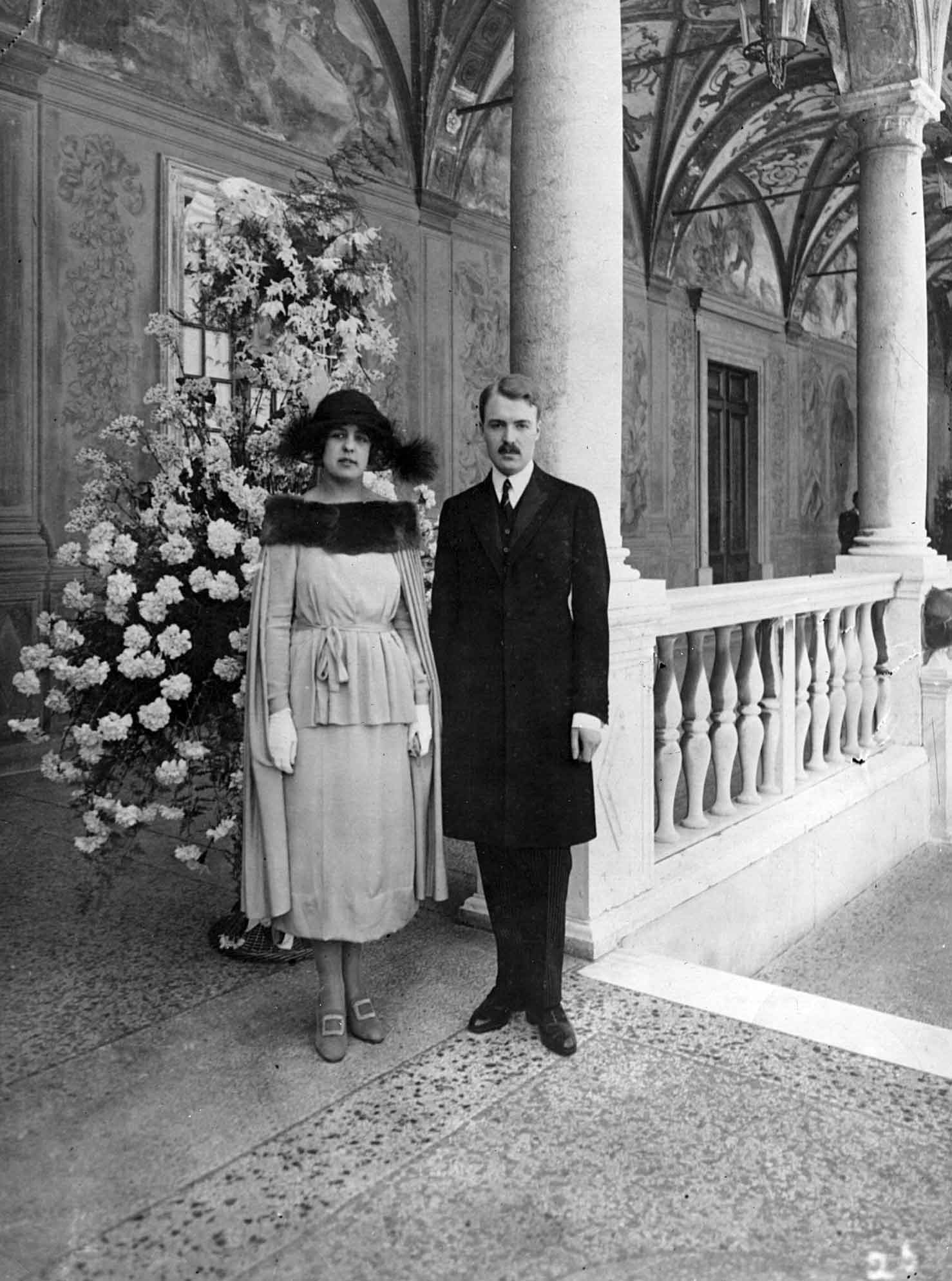 El matrimonio entre Carlota y Pierre fue arreglado y nunca se entendieron como esposos (foto tomada en Mónaco en 1931)