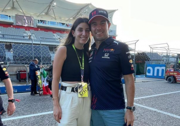 checo pérez y carola martínez