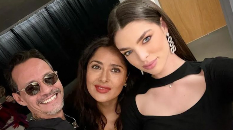 salma hayek marc anthony y nadia ferreira