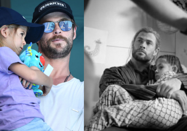 Chris Hemsworth y su hija